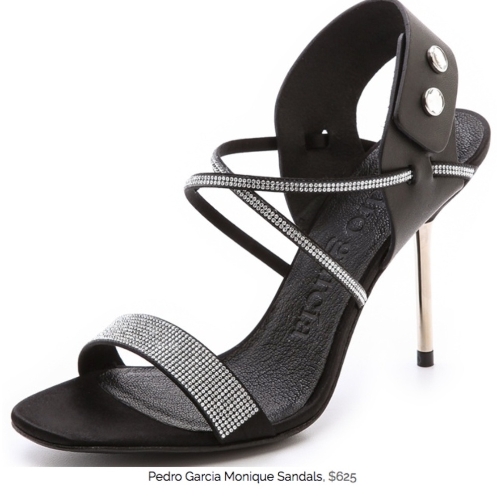 Pedro Garcia Monique Crystal heels